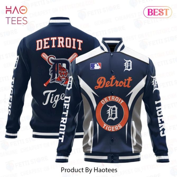 Detroit Tigers Mlb Bomber Jacket – Stylish Fan Gear By Haotees
