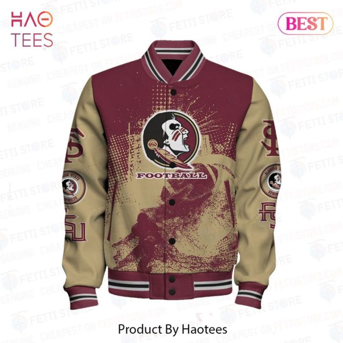 Fsu Seminoles Varsity Jacket - Stylish & Warm College Football Apparel - Image 2