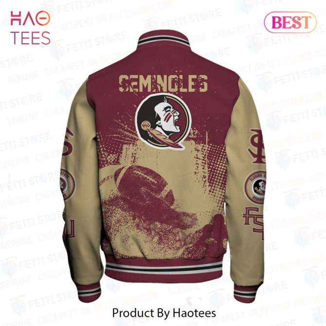 Fsu Seminoles Varsity Jacket - Stylish & Warm College Football Apparel - Image 3
