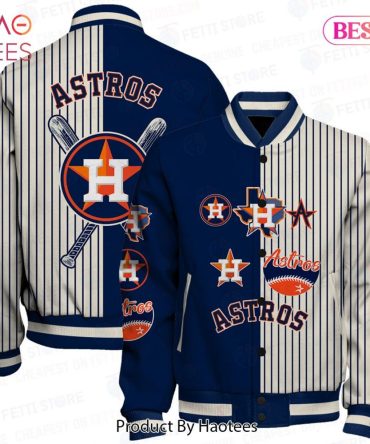 Astros Varsity Jacket - Stylish Baseball Fanwear For Ultimate Comfort & Team Spirit