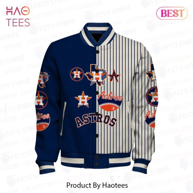 Astros Varsity Jacket - Stylish Baseball Fanwear For Ultimate Comfort & Team Spirit - Image 2