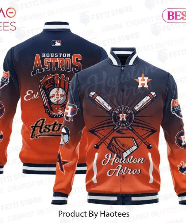 Limited Edition Houston Astros Bomber Jacket - Stylish Fan Gear For Baseball Enthusiasts