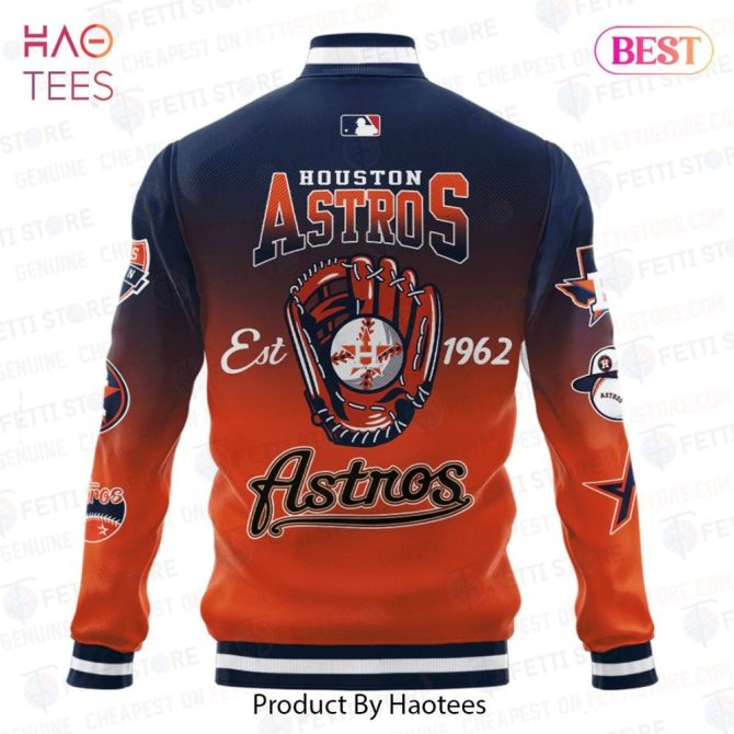 Limited Edition Houston Astros Bomber Jacket - Stylish Fan Gear For Baseball Enthusiasts - Image 3