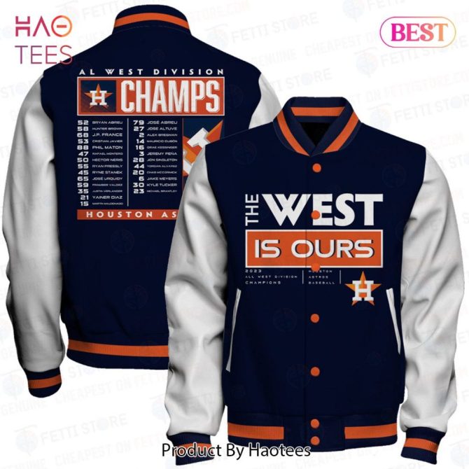 2023 Houston Champs Varsity Jacket - Celebrate Victory In Style!