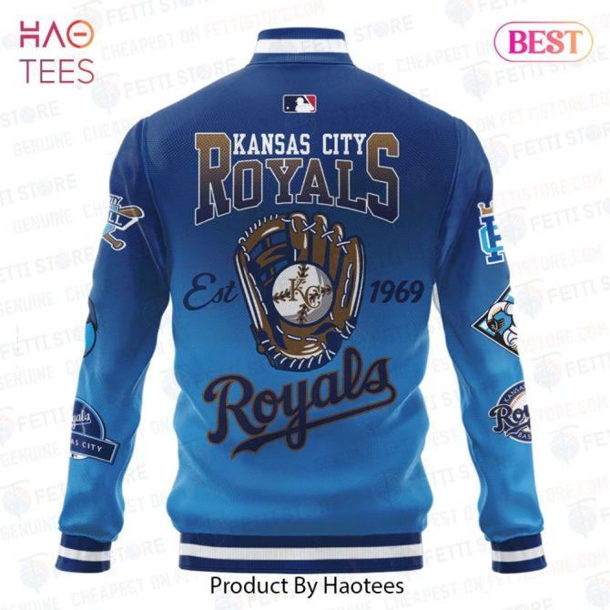 Kansas City Royals Baseball Bomber Jacket - Stylish Fan Apparel By Haotees - Image 3