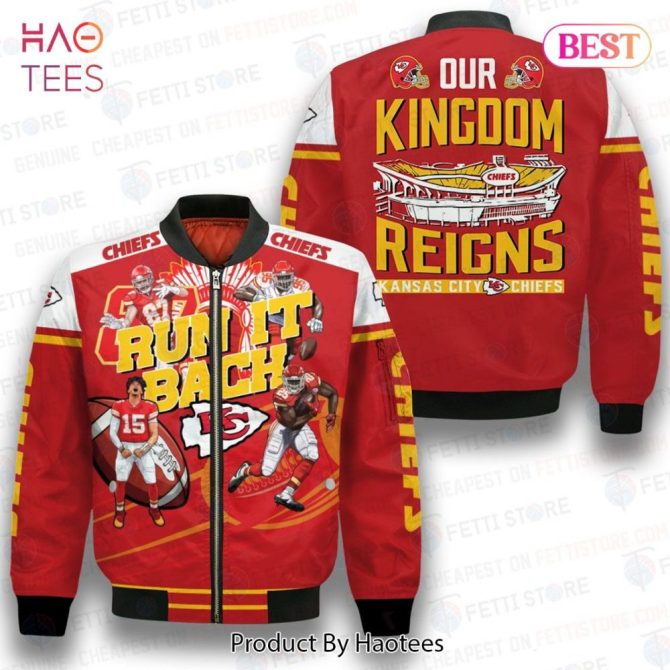 Hot Trend Kcc Run It Back New Design   Print 3D Bomber Jacket
