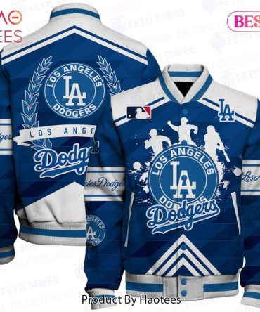 Los Angeles Dodgers Bomber Jacket - Stylish Mlb Fan Gear For Ultimate Comfort