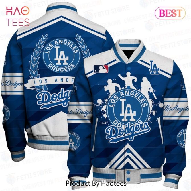 Los Angeles Dodgers Bomber Jacket - Stylish Mlb Fan Gear For Ultimate Comfort