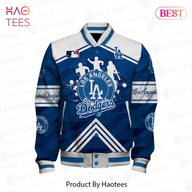 Los Angeles Dodgers Bomber Jacket - Stylish Mlb Fan Gear For Ultimate Comfort - Image 2