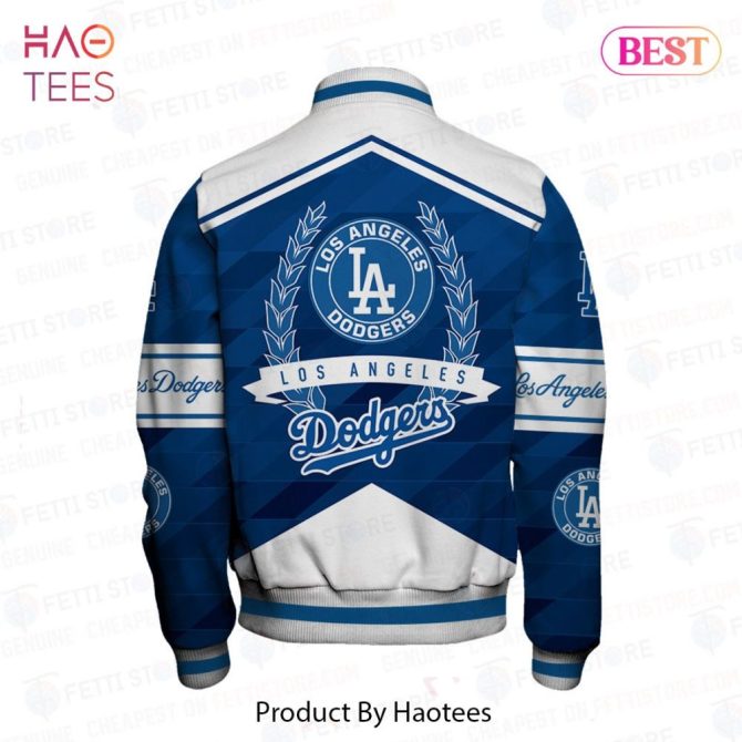 Los Angeles Dodgers Bomber Jacket - Stylish Mlb Fan Gear For Ultimate Comfort - Image 3