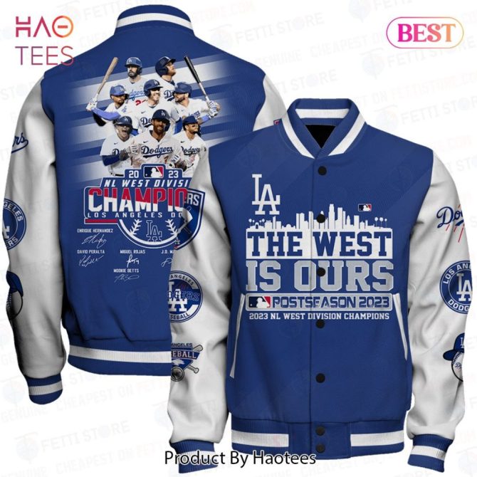 2023 La Dodgers Championship Jacket - Celebrate The West Division Victory In Style!