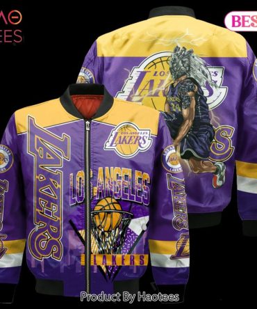 Hot Trend Los Angeles Lakersnational Basketball Association   Unisex 3D Bomber Jacket