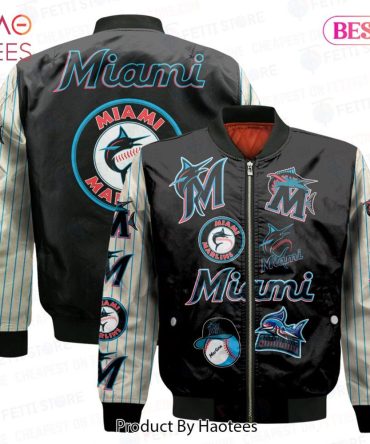 Hot Trend Miami Marlinsmajor League Baseball   Unisex Aop Bomber Jacket