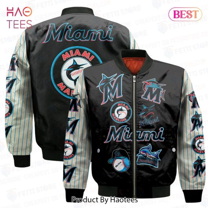 Hot Trend Miami Marlinsmajor League Baseball   Unisex Aop Bomber Jacket