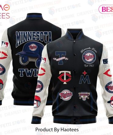 Exclusive Minnesota Twins Varsity Jacket - Custom Baseball Fan Gear By Haotees