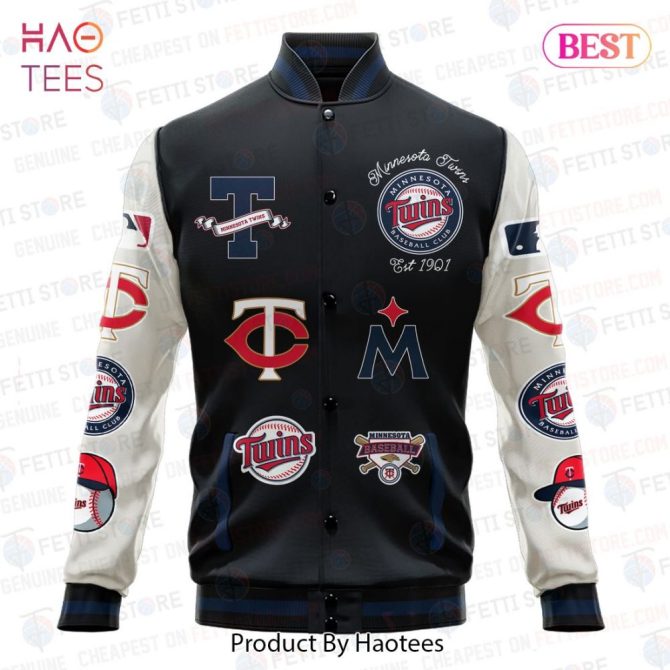 Exclusive Minnesota Twins Varsity Jacket - Custom Baseball Fan Gear By Haotees - Image 2