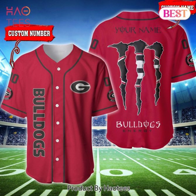 Custom Red Bulldogs Baseball Jersey – Personalized Name & Number Sportswear