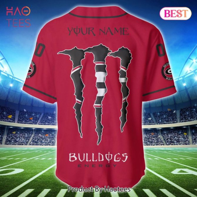 Custom Red Bulldogs Baseball Jersey – Personalized Name & Number Sportswear - Image 2