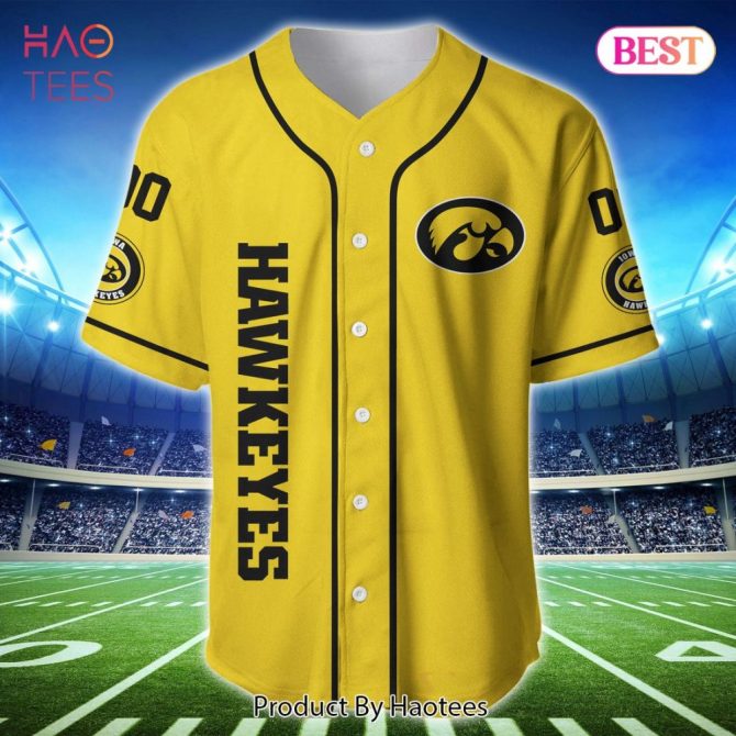 Custom Yellow Hawkeyes Jersey - Add Your Name & Number - Perfect For Fans & Gameday! - Image 3