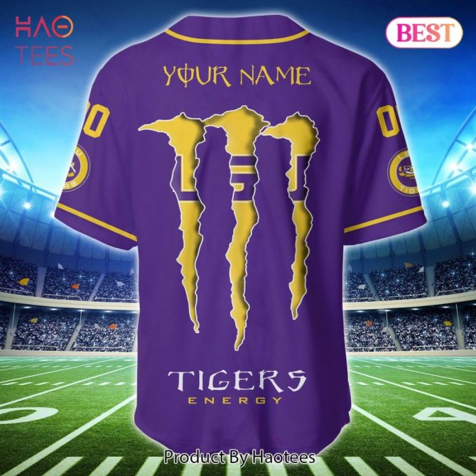 Custom Lsu Tigers Jersey - Personalized Name & Number - Perfect Gift For Fans! - Image 2
