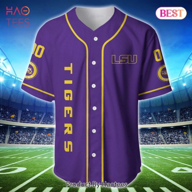 Custom Lsu Tigers Jersey - Personalized Name & Number - Perfect Gift For Fans! - Image 3