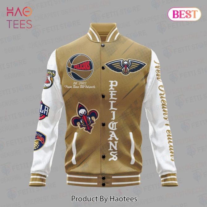 New Orleans Pelicans Varsity Jacket – Stylish, Authentic Team Apparel For Fans - Image 2