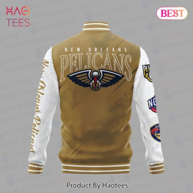New Orleans Pelicans Varsity Jacket – Stylish, Authentic Team Apparel For Fans - Image 3
