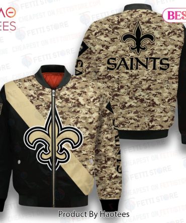 Hot Trend New Orleans Saintsnational Football League Aop Bomber Jacket