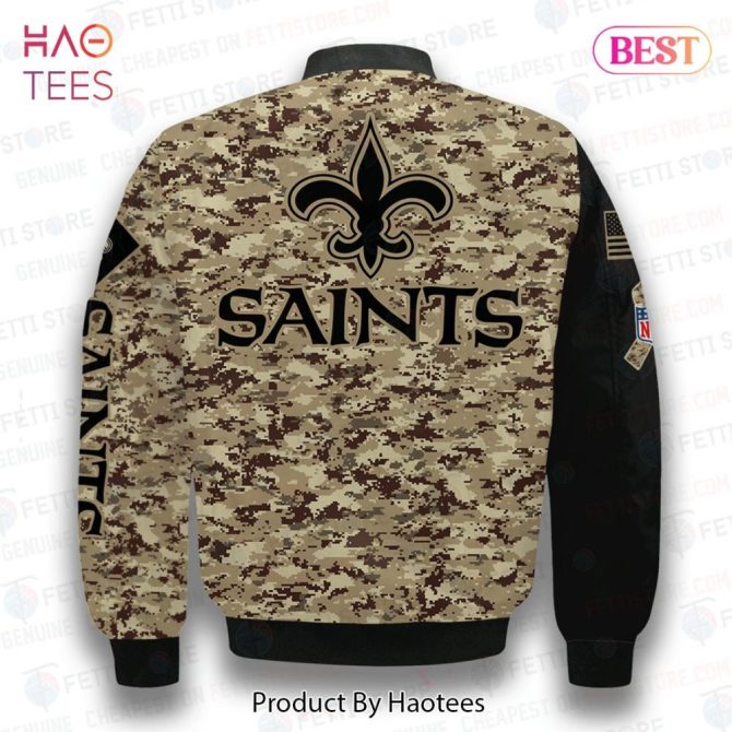 Hot Trend New Orleans Saintsnational Football League Aop Bomber Jacket - Image 3
