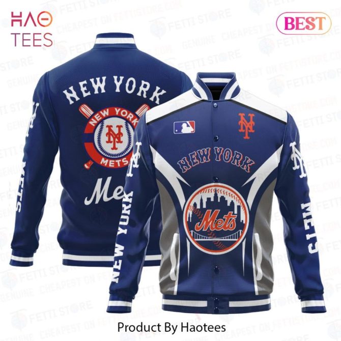 Limited Edition New York Mets Varsity Jacket - Ultimate Fan Gear By Haotees