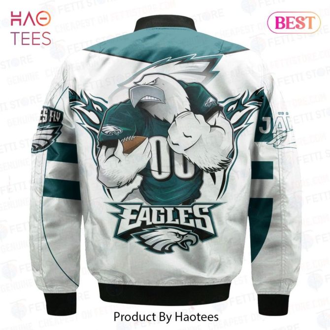 Hot Trend Philadelphia Eaglesnational Football League Aop Bomber Jacket - Image 3