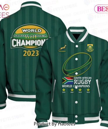 2023 South Africa Rugby World Champions Jacket - Celebrate Victory In Style!