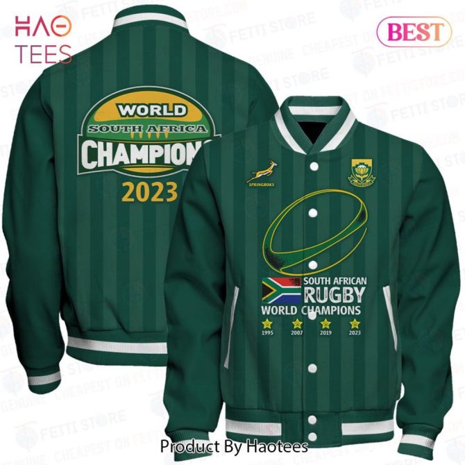 2023 South Africa Rugby World Champions Jacket - Celebrate Victory In Style!