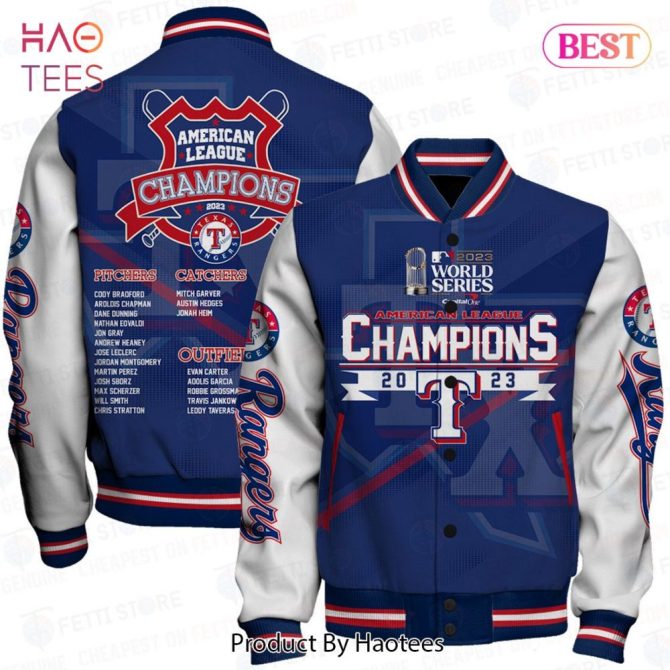 2023 American League Champions Jacket - Celebrate Texas Rangers Victory In Style!