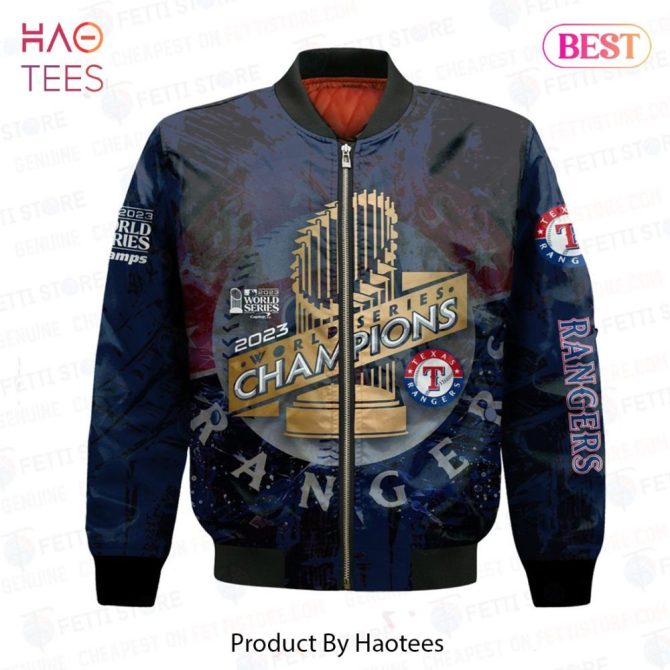 Hot Trend Texas Rangersmajor League Baseball Aop Bomber Jacket - Image 2