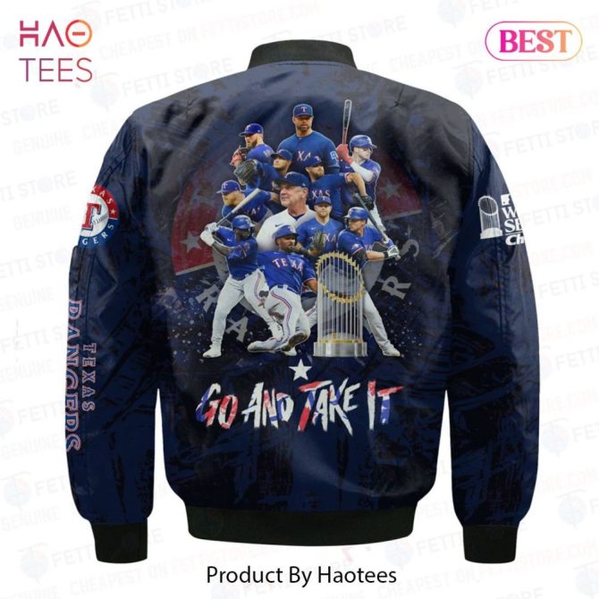 Hot Trend Texas Rangersmajor League Baseball Aop Bomber Jacket - Image 3