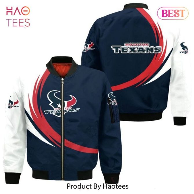 Stylish Houston Texans Bomber Jacket - Unisex Design, Perfect For Fans, Premium Quality