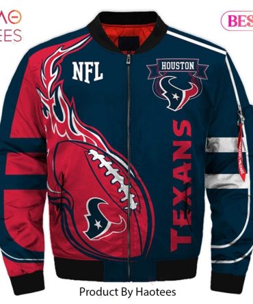 Stylish Nfl Houston Texans Bomber Jacket – Bold Design, Perfect For Fans!