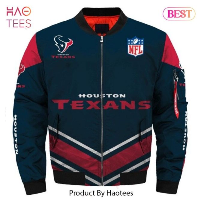 Stylish Nfl Houston Texans Bomber Jacket – Bold Design, Perfect For Fans! - Image 4