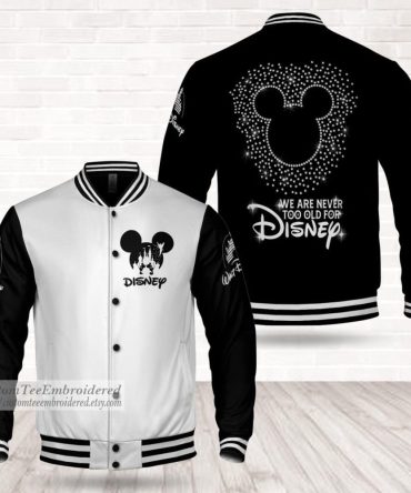 Disney Mickey Mouse Varsity Jacket - Never Too Old For Disney Magic!