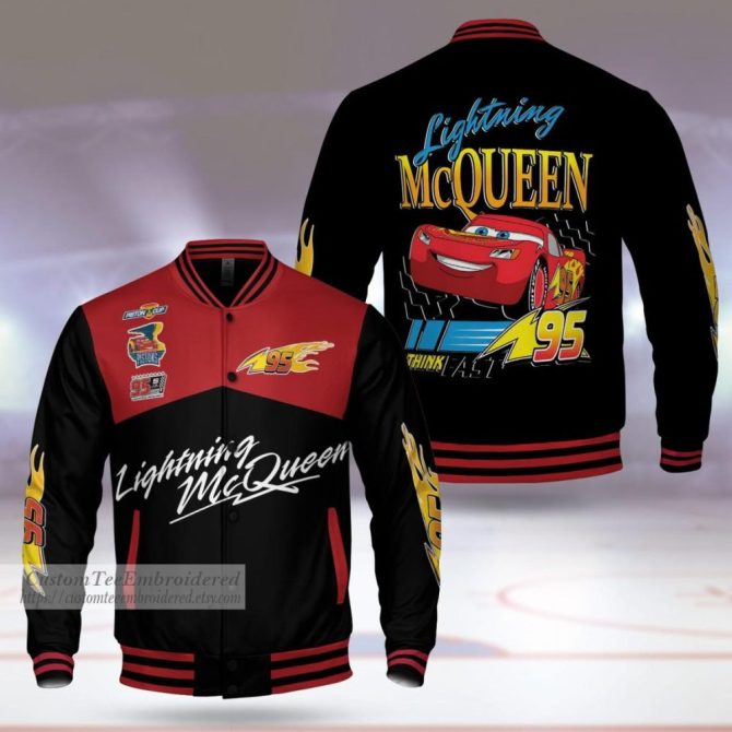Lightning Mcqueen Racing Jacket For Kids - Stylish & Comfortable Disney Cars Apparel