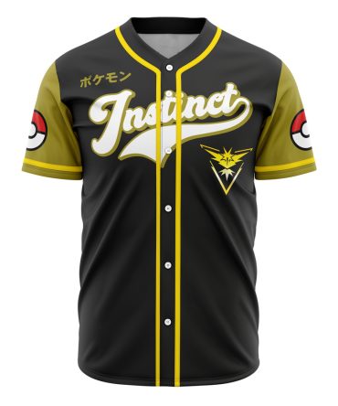 Team Instinct Jersey – Stylish Pokémon Go Fan Shirt With Pokéball Sleeves