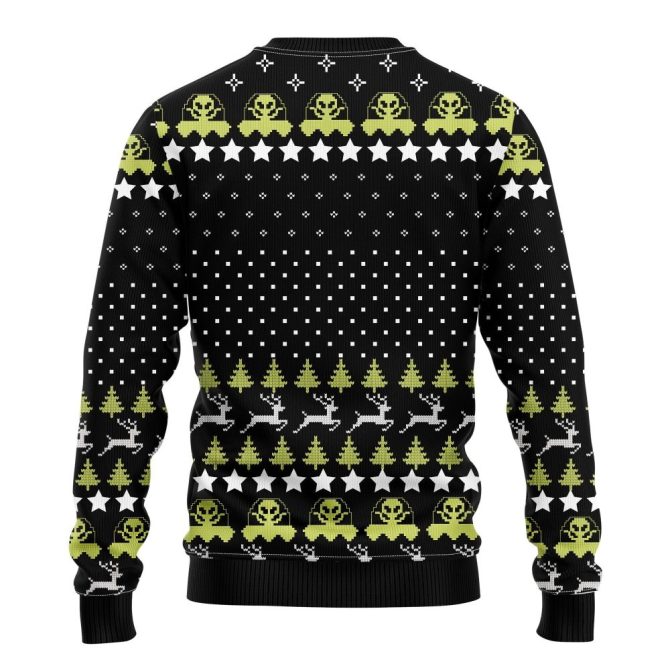Alien Believe Ugly Christmas Sweater Amazing Gift Idea Thanksgiving Gift - Image 2