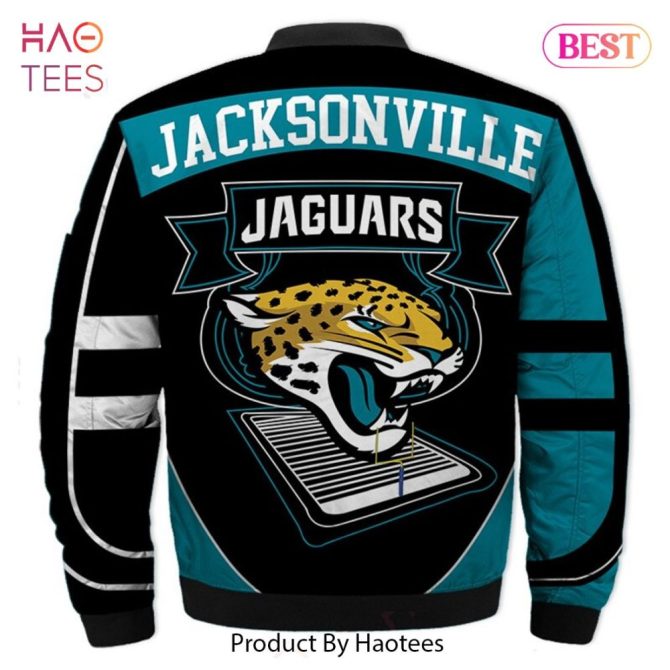 Jacksonville Jaguars Nfl Bomber Jacket - Stylish, Warm & Perfect For Fans! - Image 2
