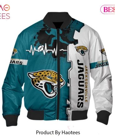 Jacksonville Jaguars Fan Bomber Jacket – Stylish Game Day Apparel By Haotees