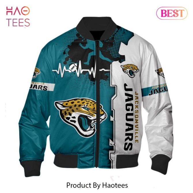 Jacksonville Jaguars Fan Bomber Jacket – Stylish Game Day Apparel By Haotees