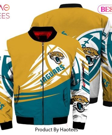 Stylish Jaguars Bomber Jacket - Bold Nfl Fan Gear For Men & Women , Limited Edition