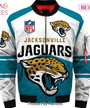 Jacksonville Jaguars Nfl Bomber Jacket - Stylish Fan Gear For Game Day