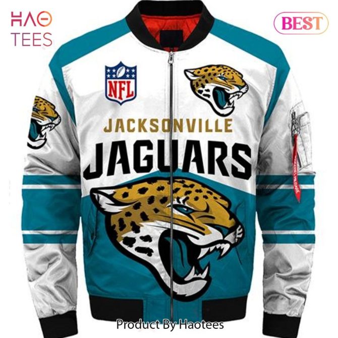 Jacksonville Jaguars Nfl Bomber Jacket - Stylish Fan Gear For Game Day