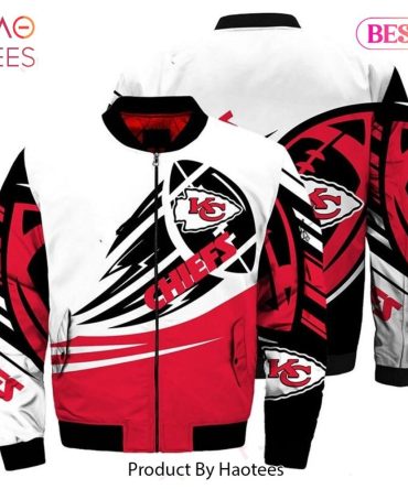 New Fashion   Kansas City Chiefs Bomber Jacket Graphic Ultra-Balls